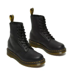 Scarpe Donna DR. MARTENS Stivali linea 1460 Pascal in Pelle Nera