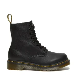 Scarpe Donna DR. MARTENS Stivali linea 1460 Pascal in Pelle Nera