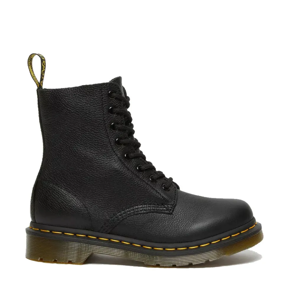 Scarpe Donna DR. MARTENS Stivali linea 1460 Pascal in Pelle Nera