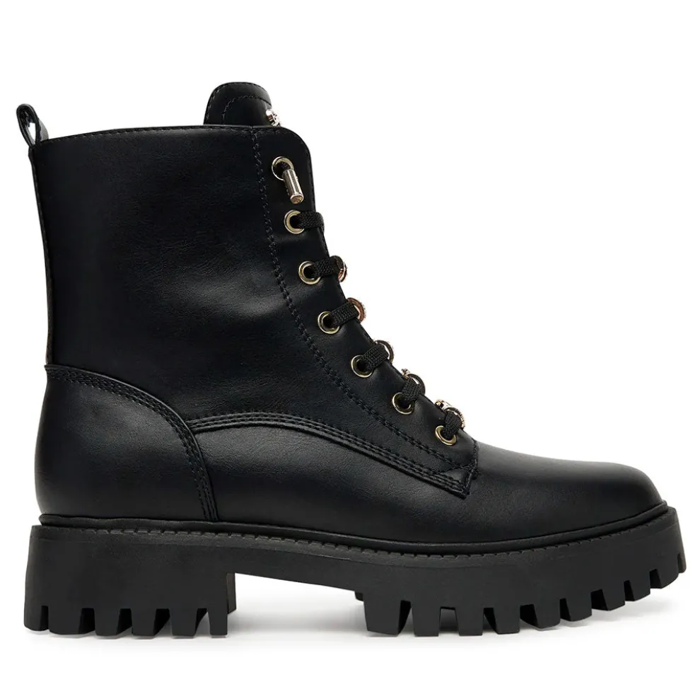 Scarpe Donna GUESS Anfibi linea Fionaa colore Nero