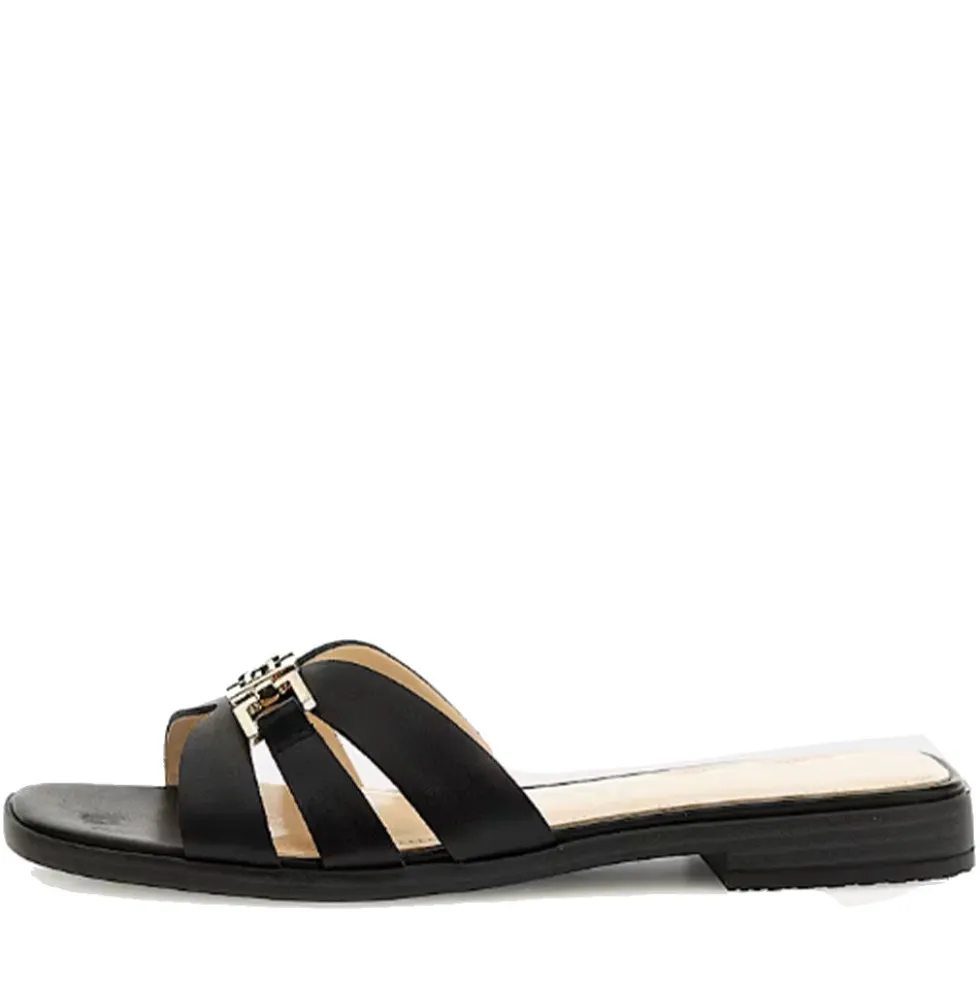 Scarpe Donna GUESS Ciabatte Linea Realla in Pelle Colore Nero