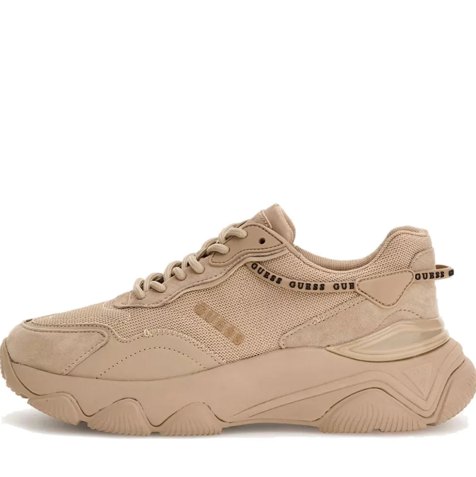 Scarpe Donna GUESS Sneakers Linea Micola Colore Nude
