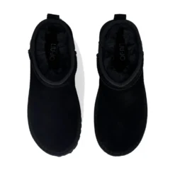 Scarpe Donna LIU JO Jil 01 Stivaletti Mini Imbottiti in Suede Nero