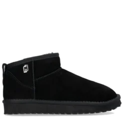 Scarpe Donna LIU JO Jil 01 Stivaletti Mini Imbottiti in Suede Nero