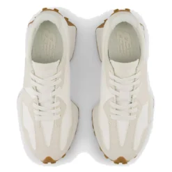 Scarpe Donna NEW BALANCE Sneakers 327 in Suede Pelle e Tessuto colore Linen e Sea Salt