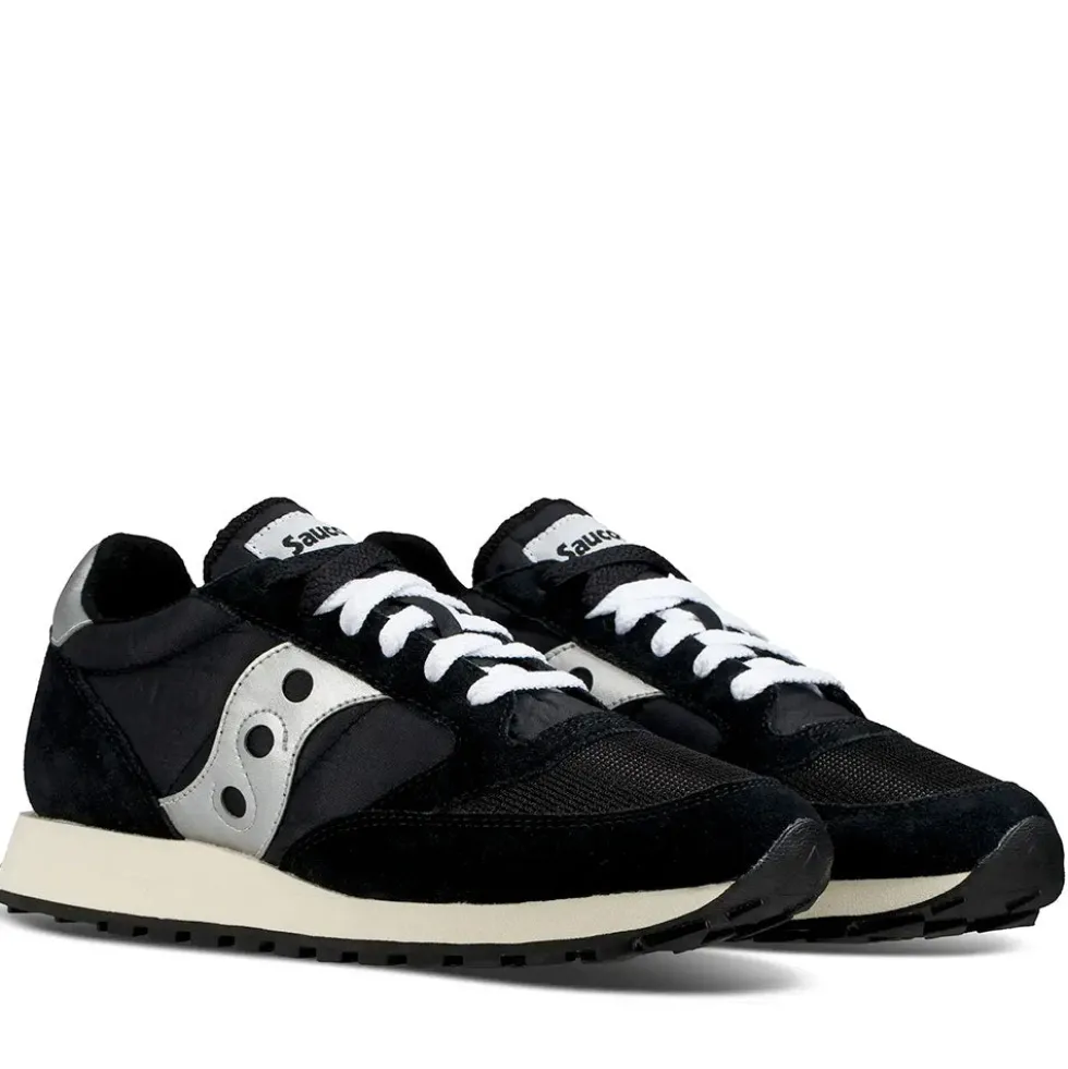 Scarpe Donna Saucony Sneakers Jazz Original Vintage Black - White
