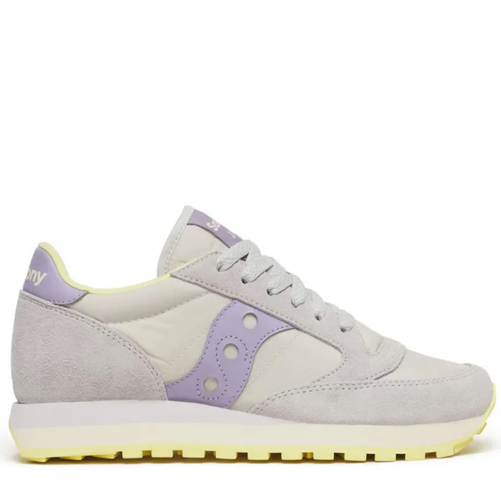 Scarpe Donna Saucony Sneakers Jazz Original White - Purple