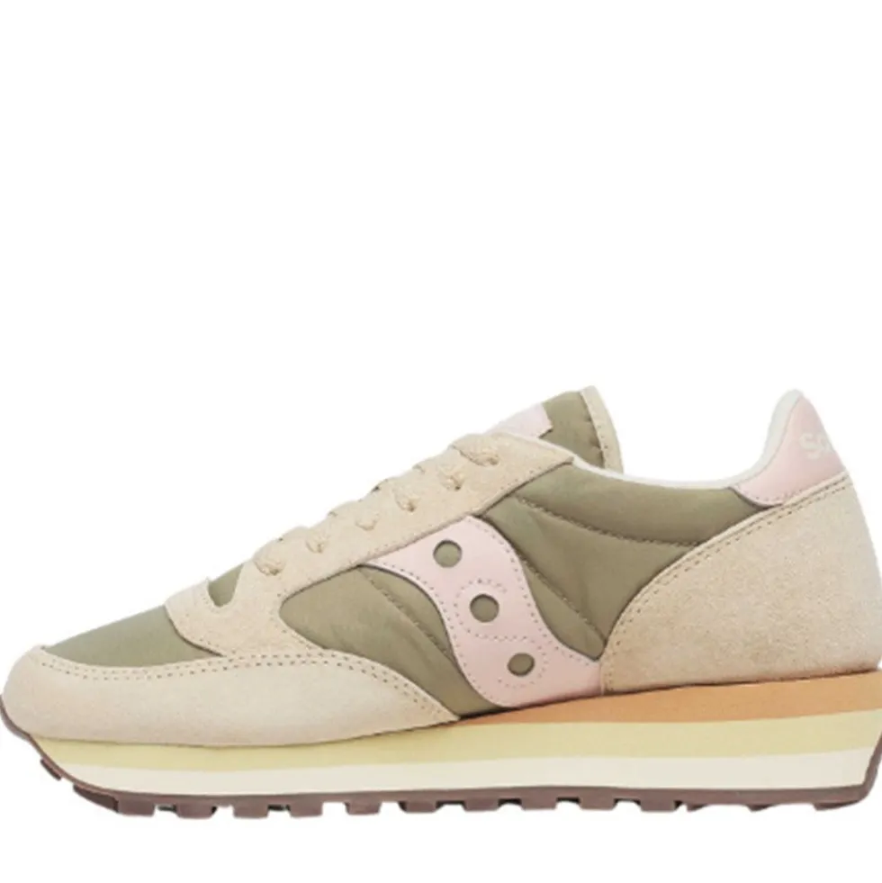 Scarpe Donna Saucony Sneakers Jazz Triple Green - Pink