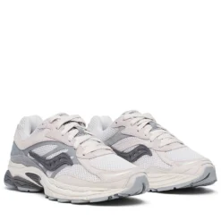 Scarpe Donna Saucony Sneakers ProGrid Omni 9 Premium Light Grey e Blue