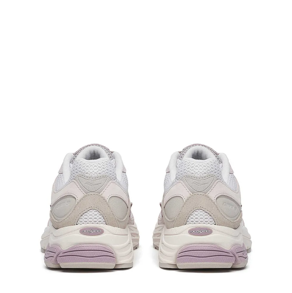 Scarpe Donna Saucony Sneakers ProGrid Omni 9 Premium Light Grey e Lilac