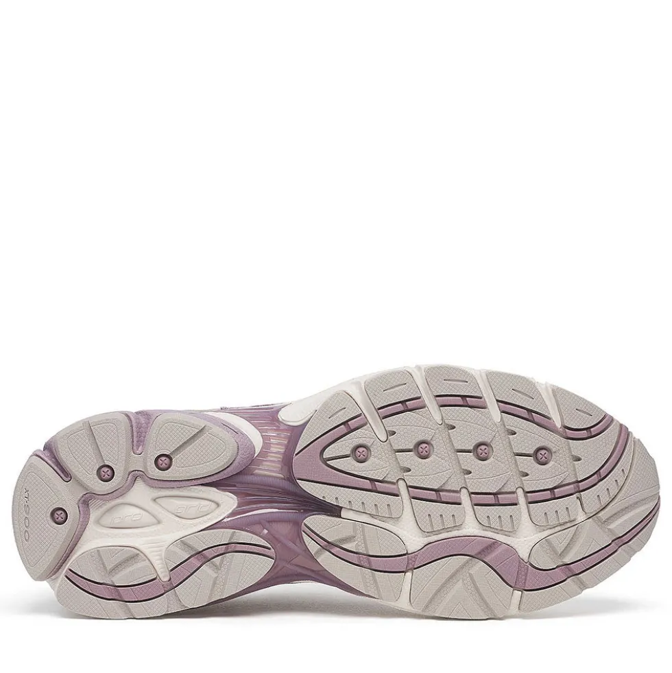 Scarpe Donna Saucony Sneakers ProGrid Omni 9 Premium Light Grey e Lilac