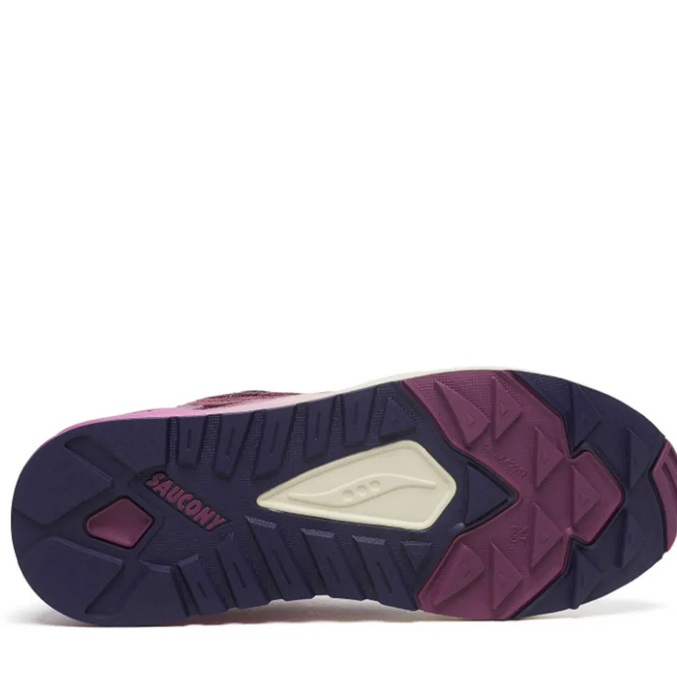 Scarpe Donna Saucony Sneakers Grid Shadow 2 Lilac - Blue