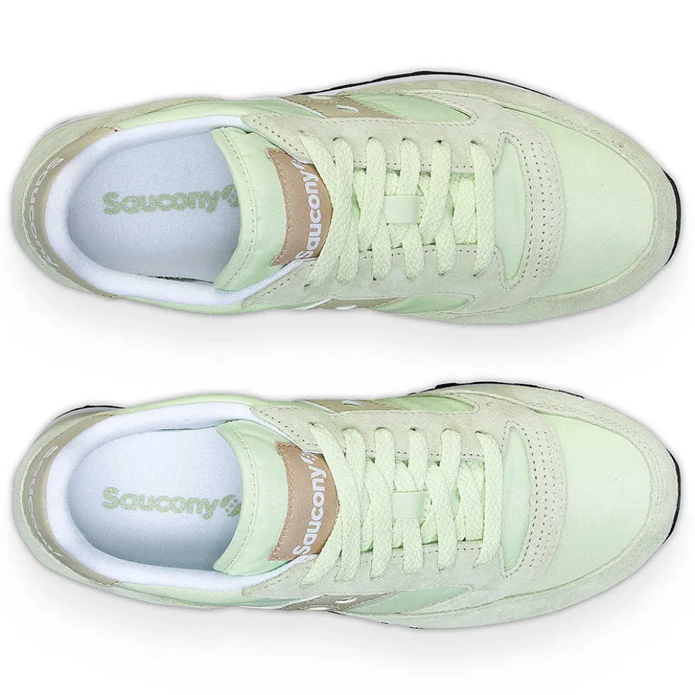 Scarpe Donna Saucony Sneakers Jazz Triple Green - Gold