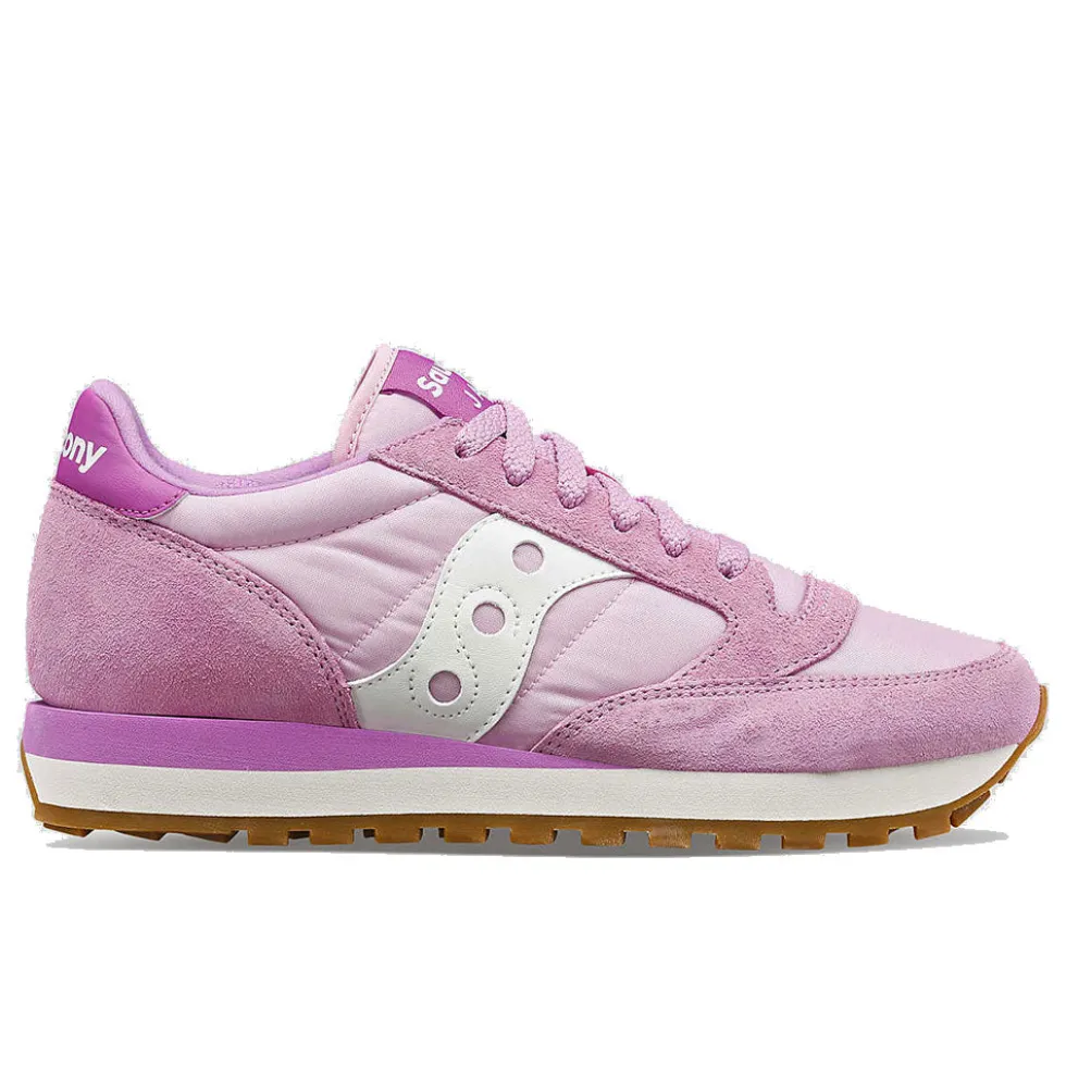 Scarpe Donna Saucony Sneakers Jazz Original Pink - White - S1044-688