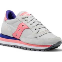 Scarpe Donna Saucony Sneakers Jazz Triple Grey - Coral