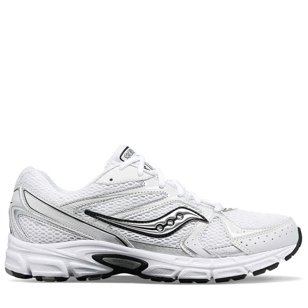 Scarpe Donna Saucony Sneakers Ride Millennium White - Silver