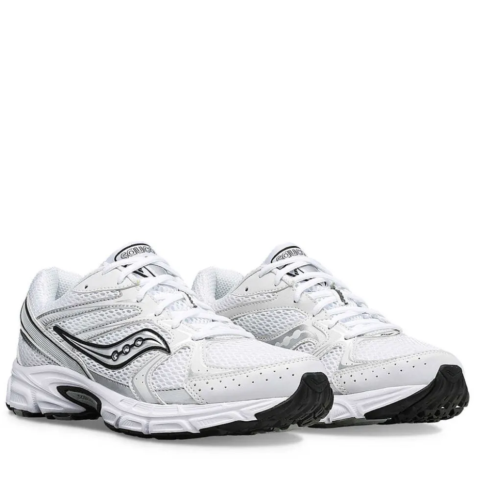 Scarpe Donna Saucony Sneakers Ride Millennium White - Silver
