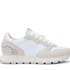 Scarpe Donna Sun68 Sneakers Ally Studs Colore Bianco - Z36205