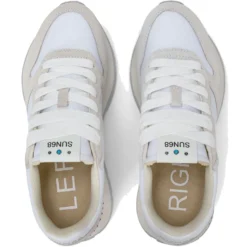 Scarpe Donna Sun68 Sneakers Ally Studs Colore Bianco - Z36205