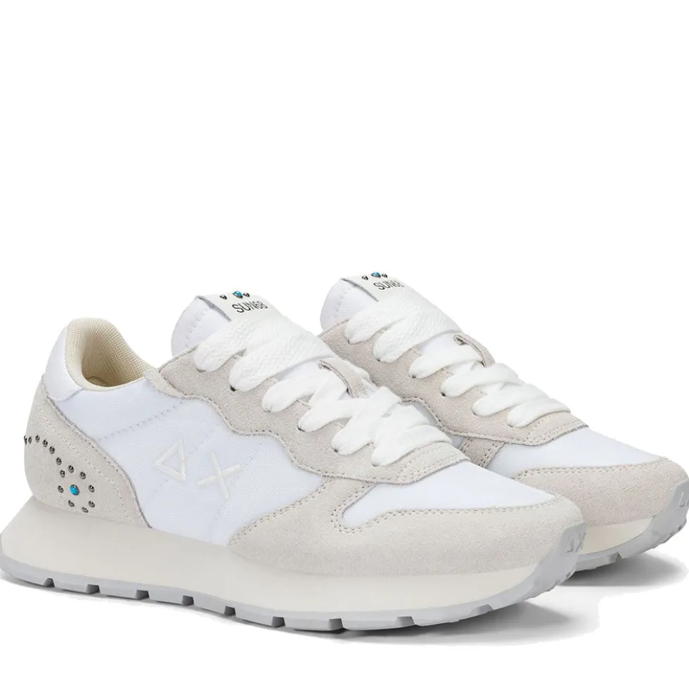 Scarpe Donna Sun68 Sneakers Ally Studs Colore Bianco - Z36205