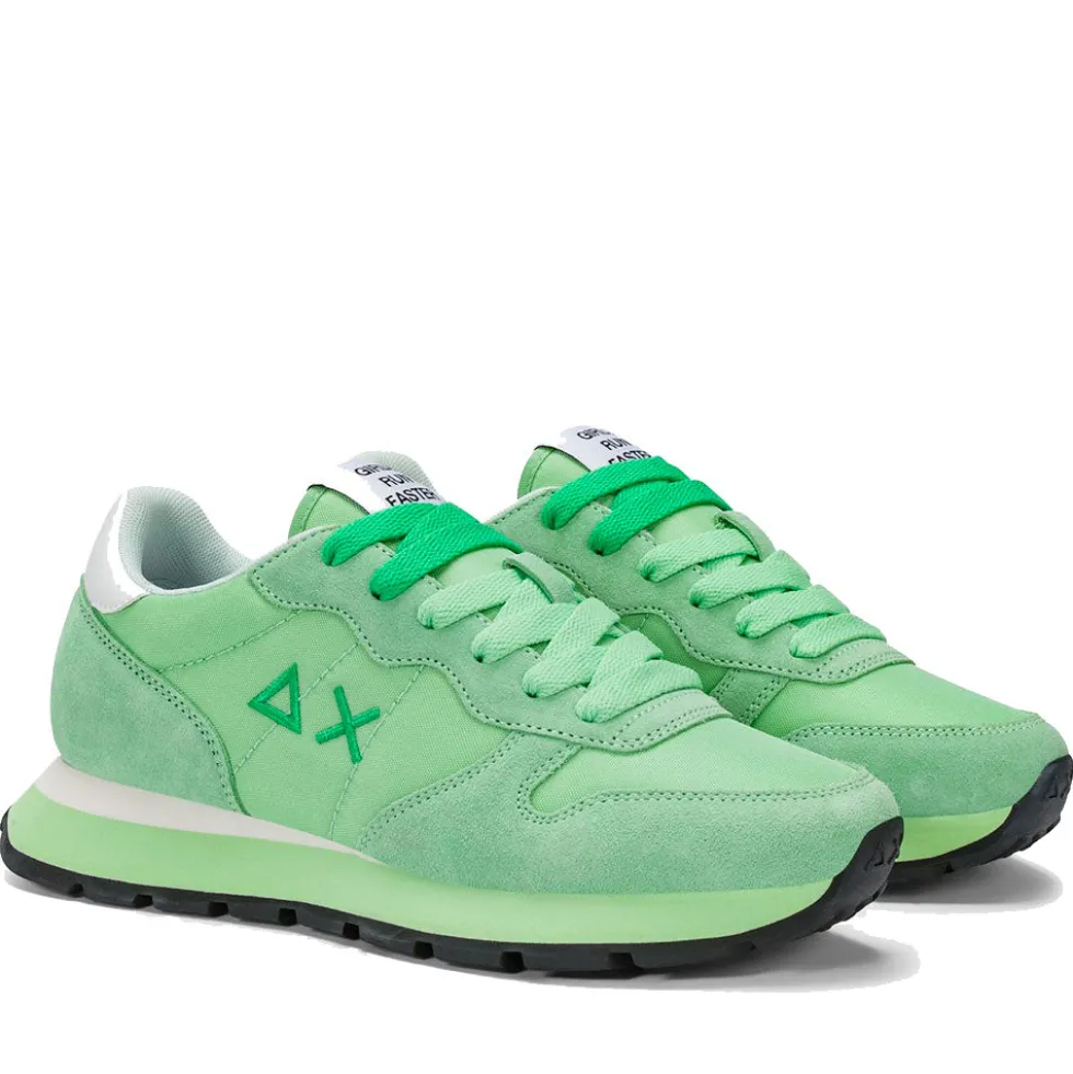 Scarpe Donna Sun68 Sneakers Ally Solid Verde Menta - Z36201
