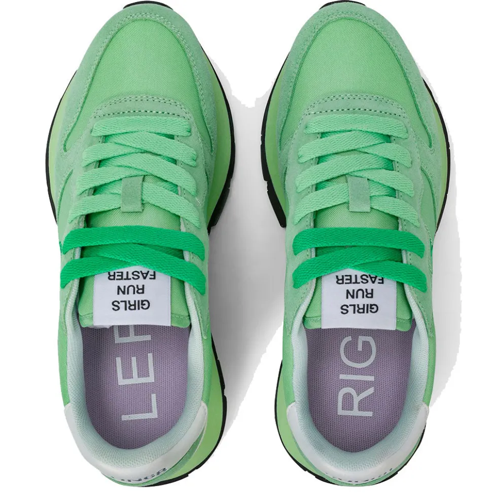 Scarpe Donna Sun68 Sneakers Ally Solid Verde Menta - Z36201