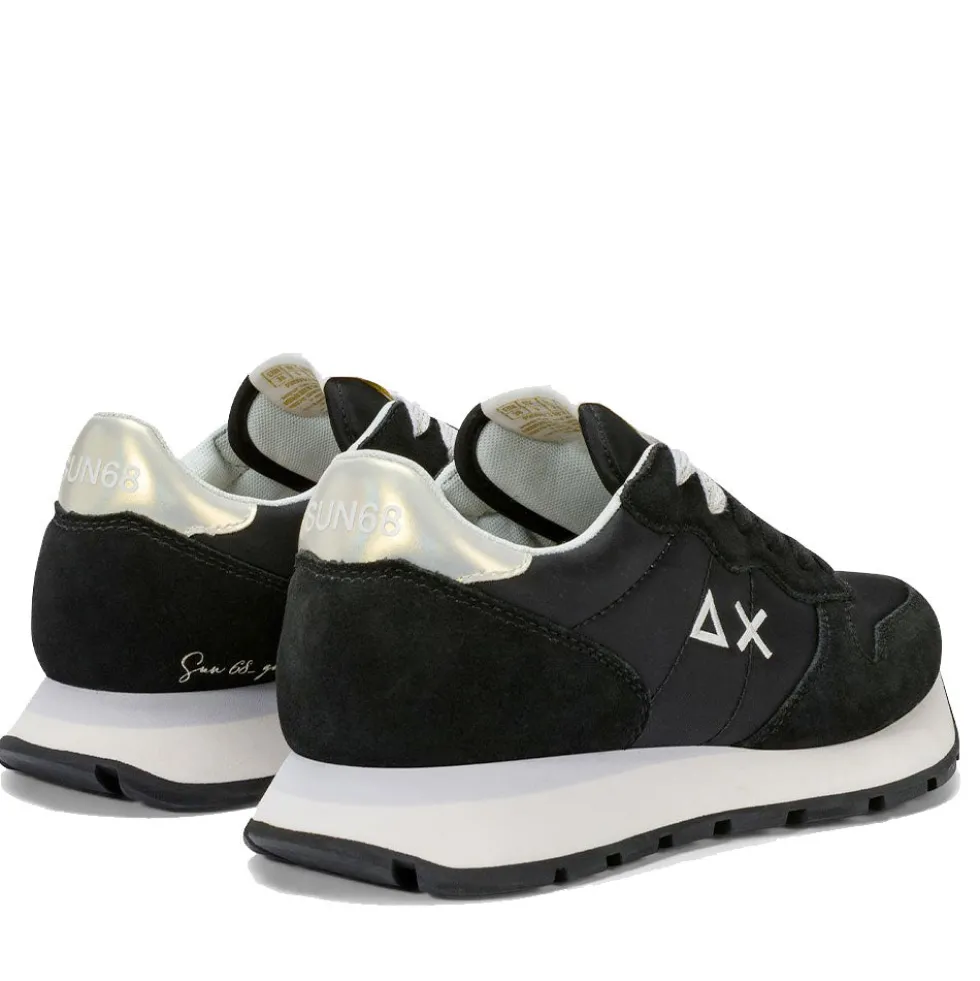 Scarpe Donna Sun68 Sneakers Ally Gold Silver Colore Nero - Z36202