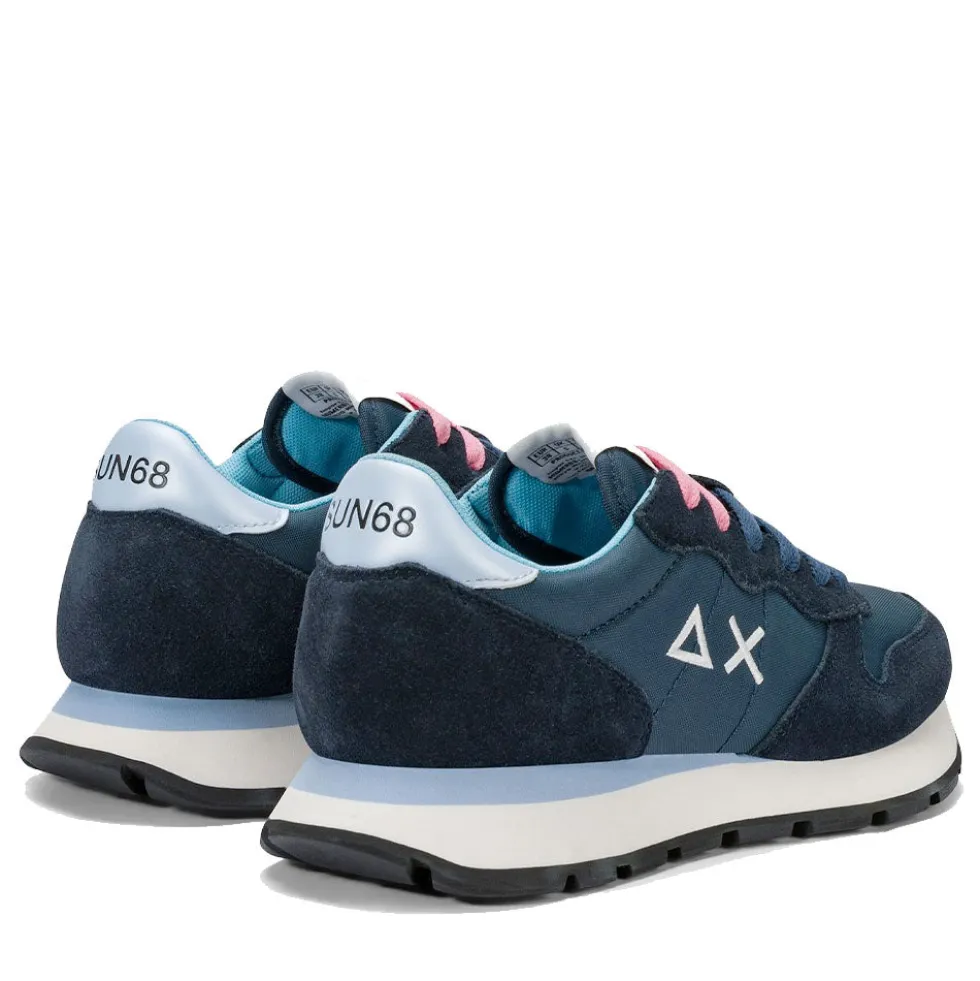 Scarpe Donna Sun68 Sneakers Ally Solid Navy Blue - Z36201
