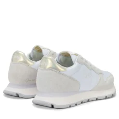 Scarpe Donna Sun68 Sneakers Ally Gold Silver Colore Bianco - Z36202