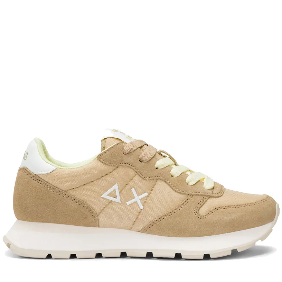 Scarpe Donna Sun68 Sneakers Ally Solid Beige - Z36201