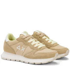 Scarpe Donna Sun68 Sneakers Ally Solid Beige - Z36201