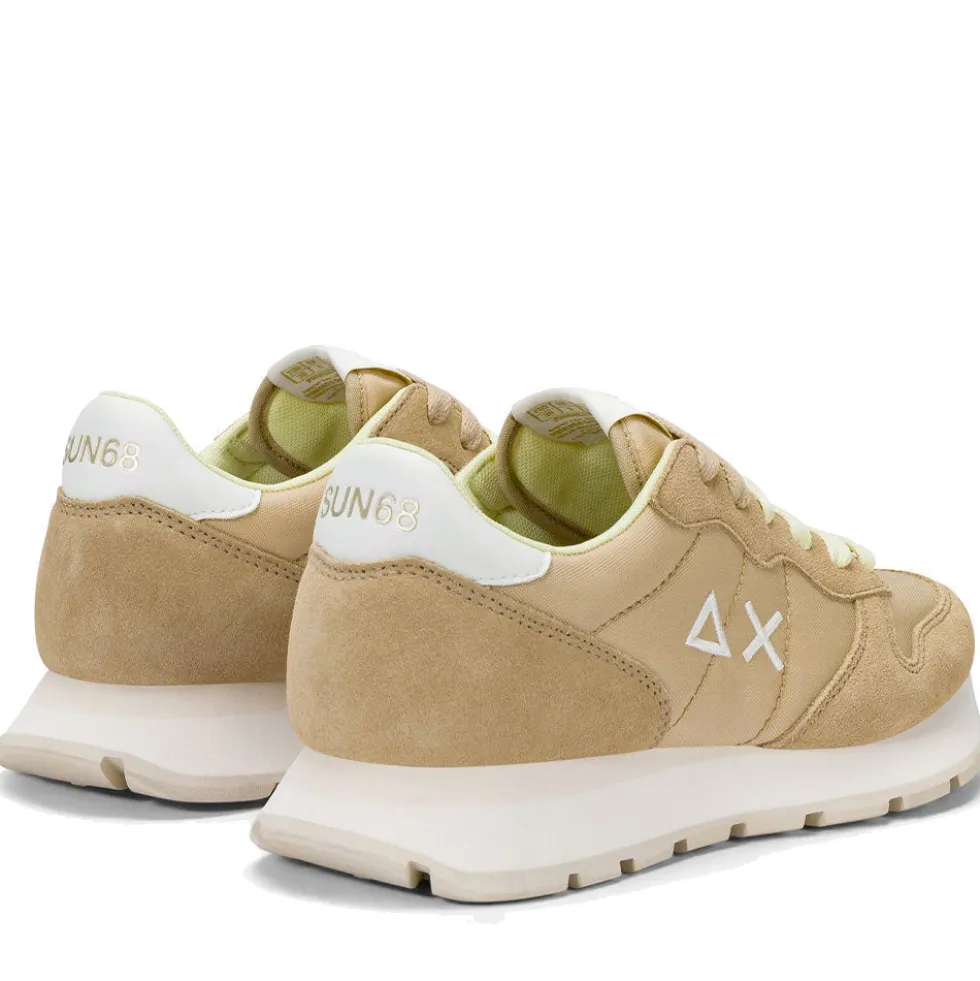 Scarpe Donna Sun68 Sneakers Ally Solid Beige - Z36201