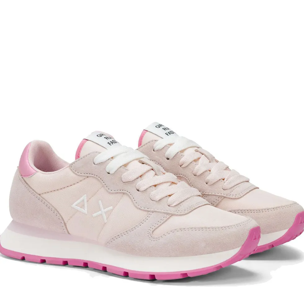 Scarpe Donna Sun68 Sneakers Ally Solid Porcellana - Z36201