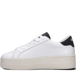 Scarpe Donna Sun68 Sneakers Big Katy Leather Bianco - Nero - Z45235