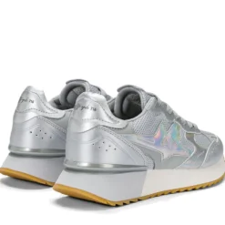 Scarpe Donna Sun68 Sneakers Stargirl Silver Mesh Argento - Z36216