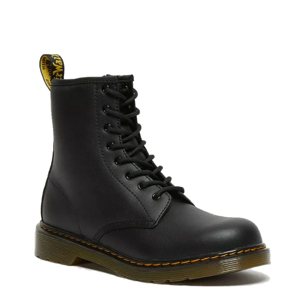 Scarpe DR. MARTENS Stivali linea 1460 Y Softy T in Pelle Nera