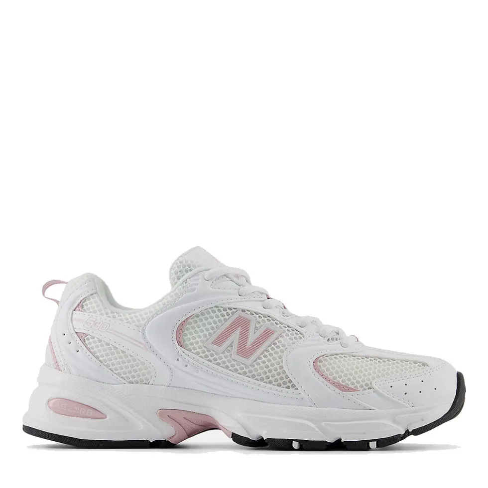 Scarpe Running NEW BALANCE Sneakers 530 in Tessuto Sintetico e Mesh colore White e Twilight Haze