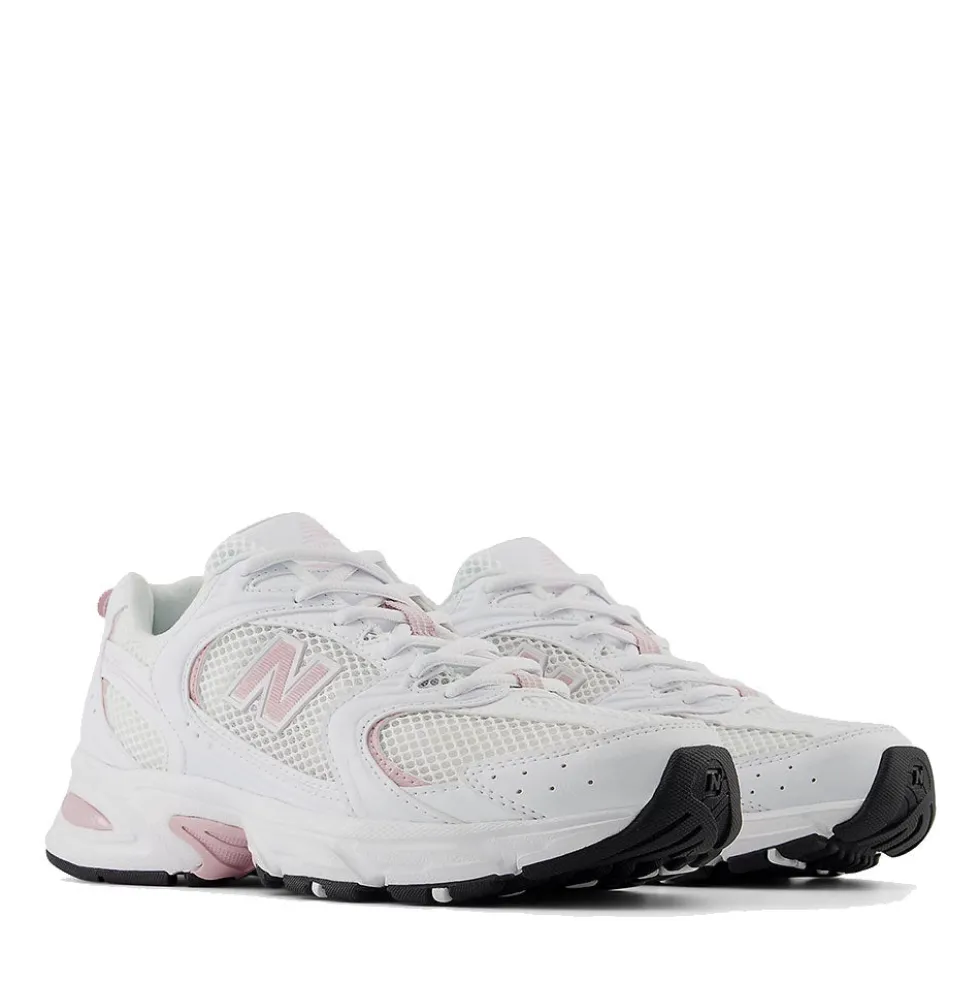 Scarpe Running NEW BALANCE Sneakers 530 in Tessuto Sintetico e Mesh colore White e Twilight Haze