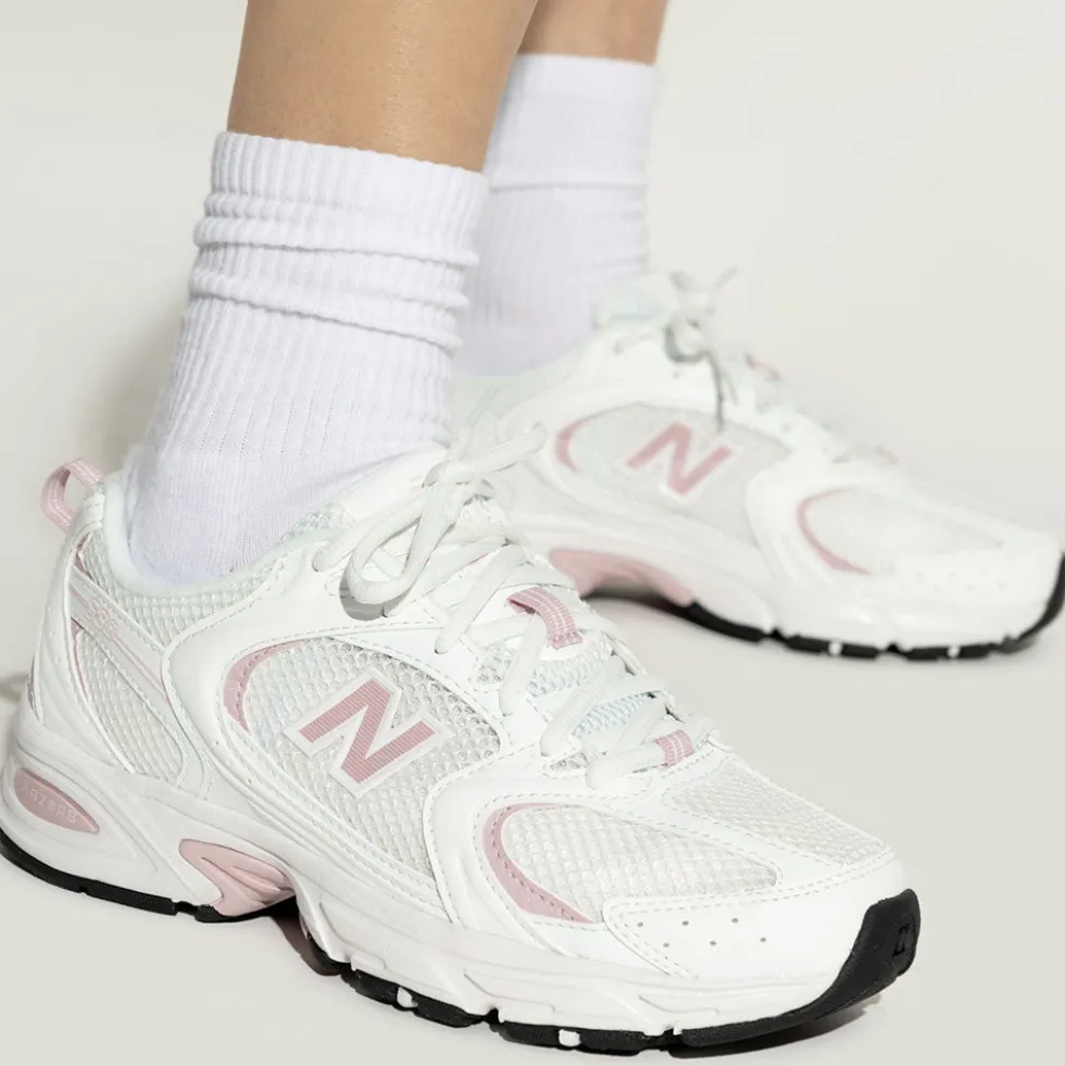 Scarpe Running NEW BALANCE Sneakers 530 in Tessuto Sintetico e Mesh colore White e Twilight Haze