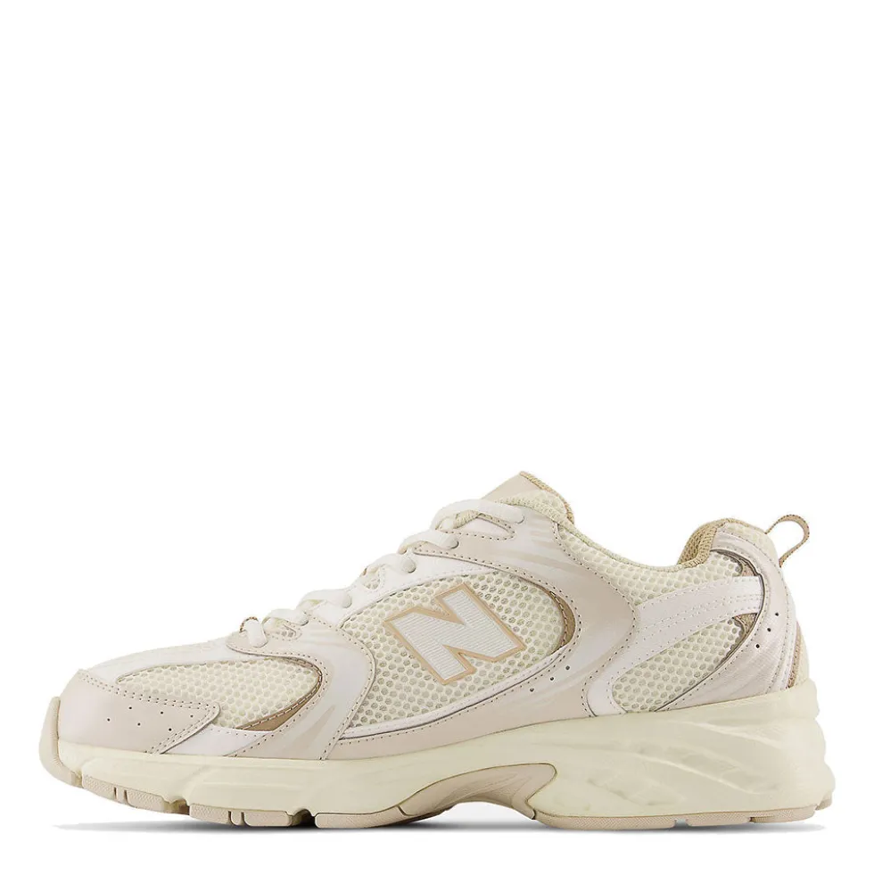 Scarpe Running NEW BALANCE Sneakers 530 in Tessuto Sintetico e Mesh colore Beige e Bone