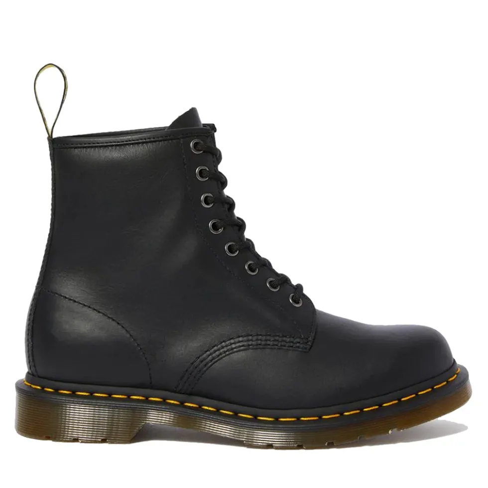 Scarpe Unisex DR. MARTENS Stivali linea 1460 in Nappa Nera