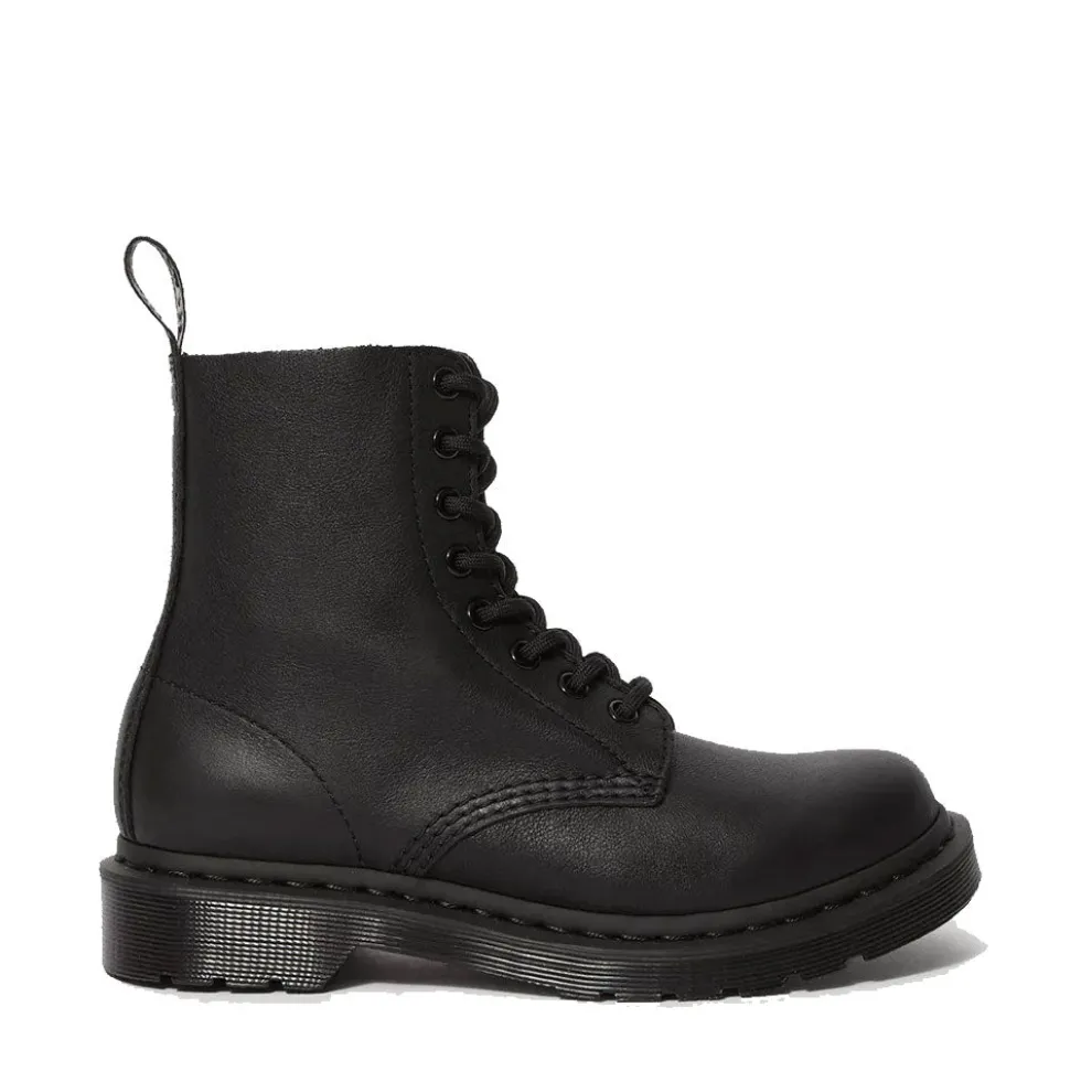 Scarpe Unisex DR. MARTENS Stivali linea 1460 Pascal Mono in Pelle Nera