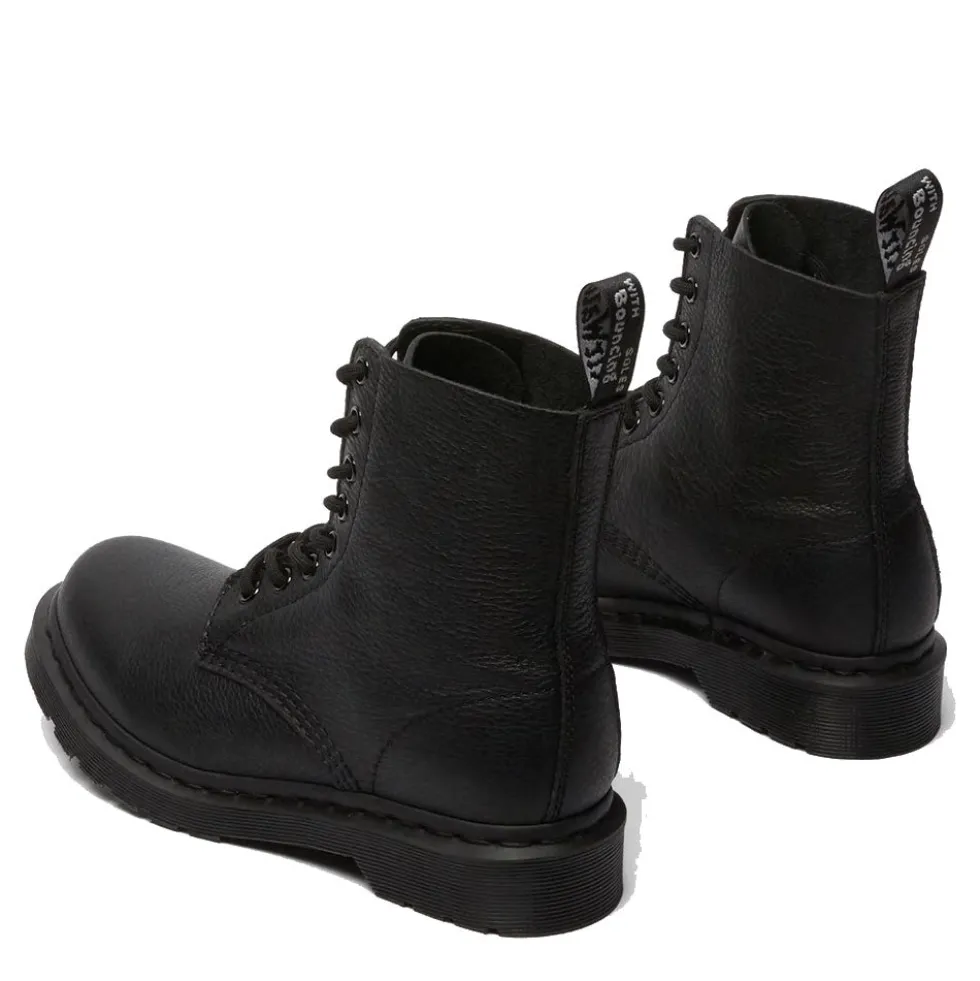 Scarpe Unisex DR. MARTENS Stivali linea 1460 Pascal Mono in Pelle Nera