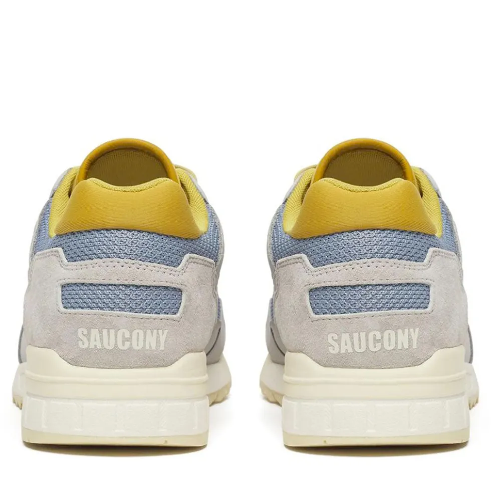Scarpe Uomo Saucony Sneakers Shadow 5000 Premium Blue - Grey