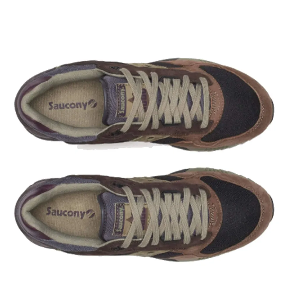 Scarpe Uomo Saucony Sneakers Shadow 5000 Dark Grey - Plum