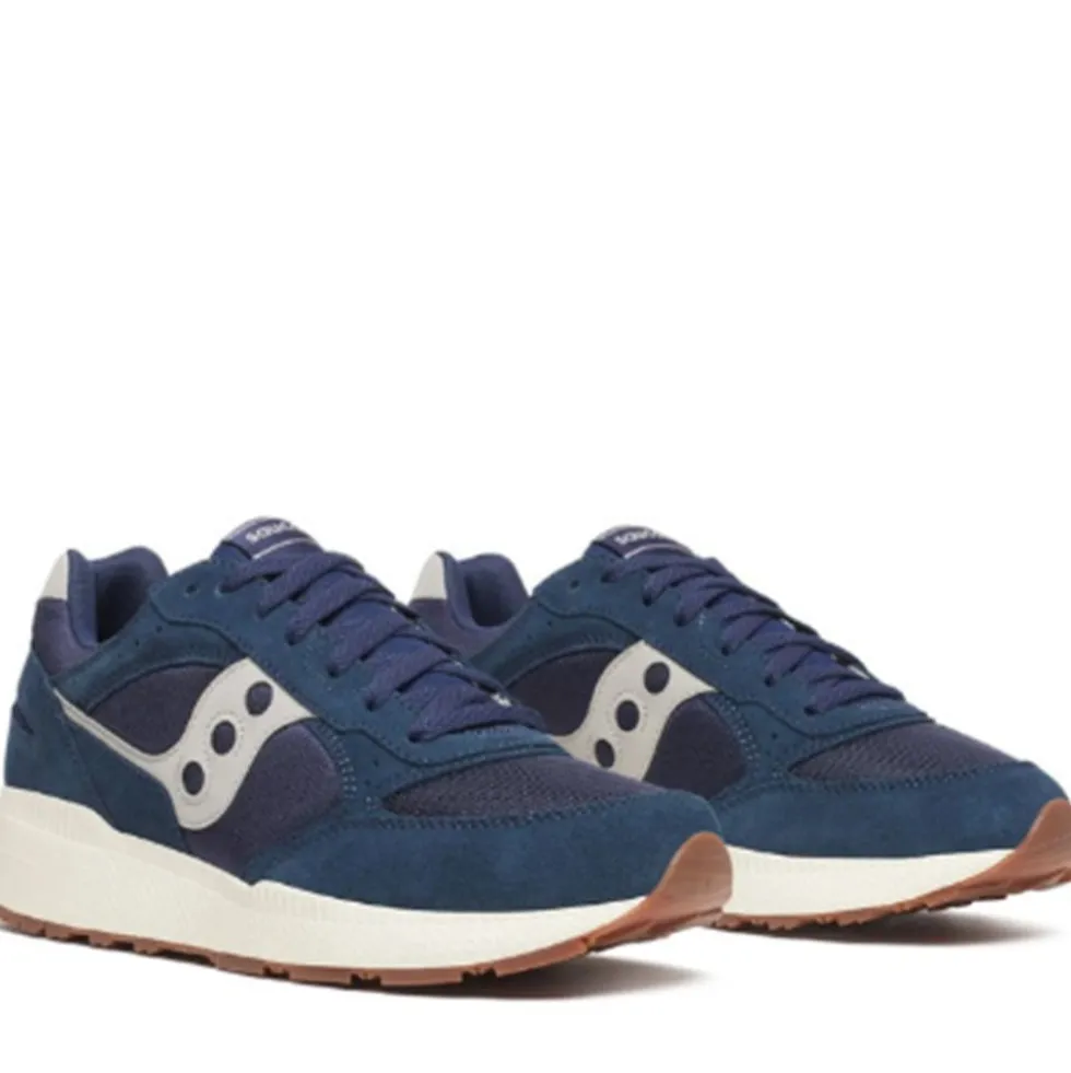 Scarpe Uomo Saucony Sneakers Eclipse Navy - Pearl