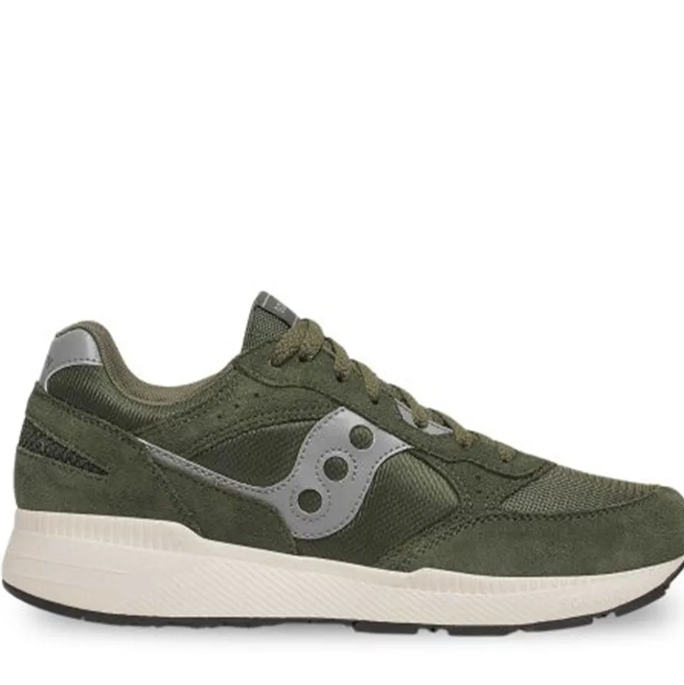 Scarpe Uomo Saucony Sneakers Eclipse Green - Grey