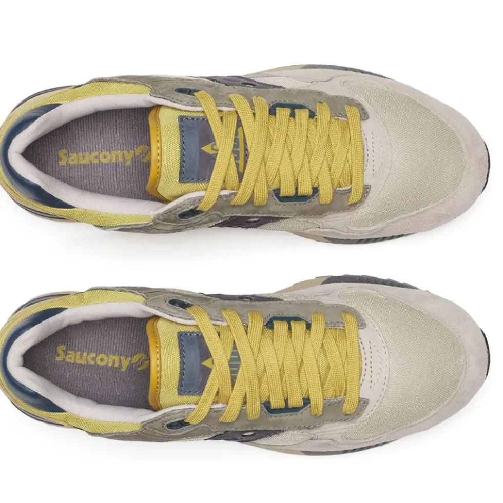 Scarpe Uomo Saucony Sneakers Shadow 5000 Beige - Olive