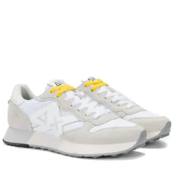 Scarpe Uomo Sun68 Sneakers Jaki 2.0 Bicolor Bianco - Bianco -Z36116