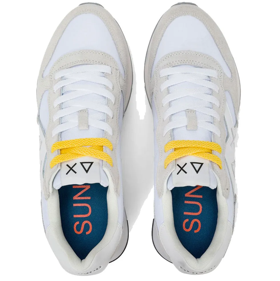Scarpe Uomo Sun68 Sneakers Jaki 2.0 Bicolor Bianco - Bianco -Z36116